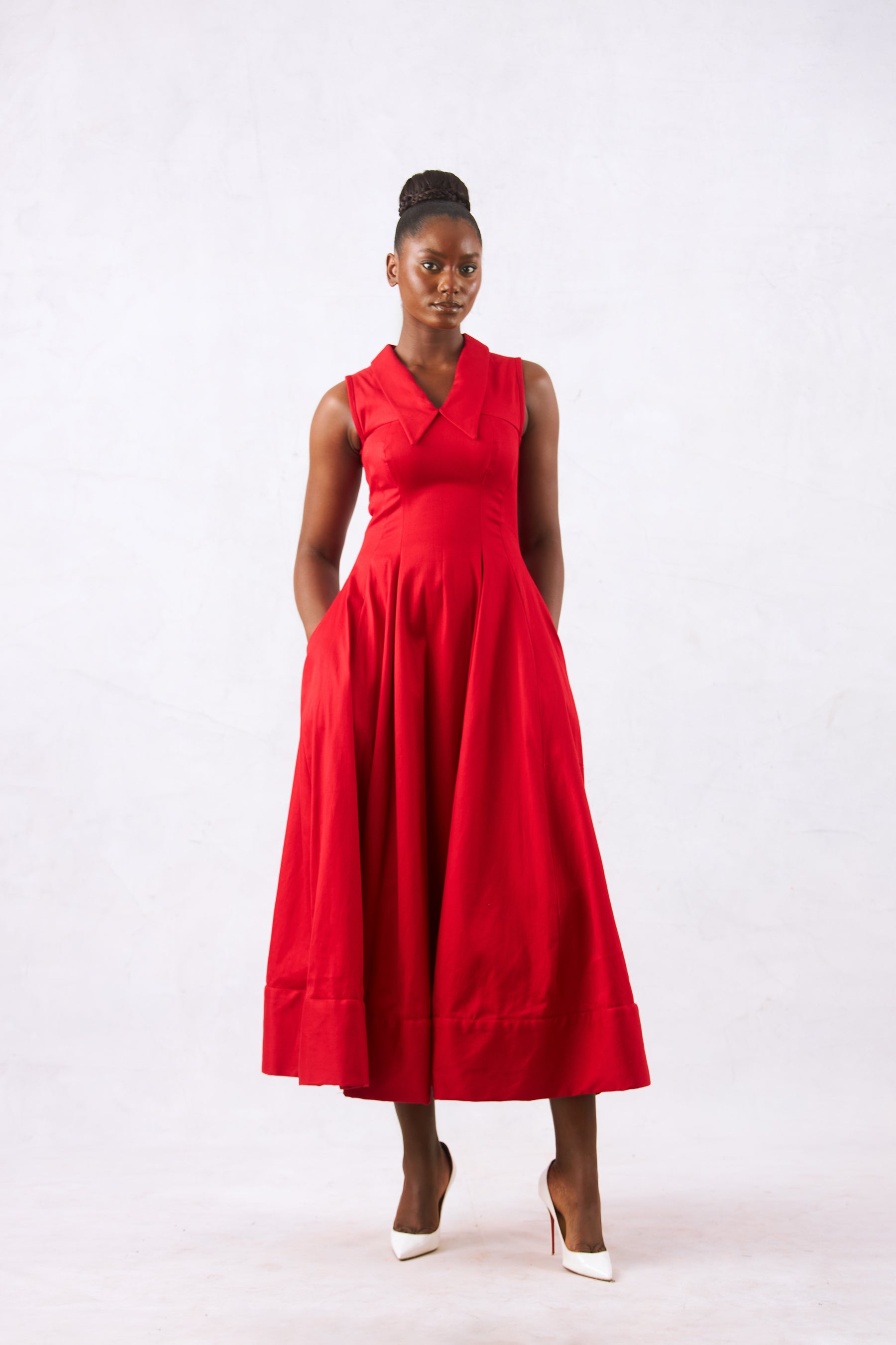 Golf Midi Dress The Ladymaker Golf Midi Dress The Ladymaker