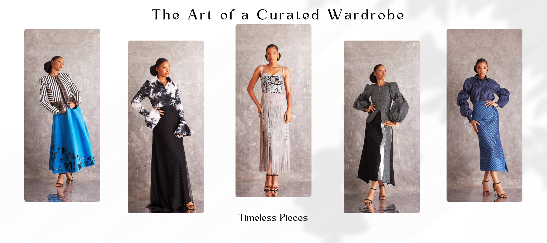 The Art of a Curated Wardrobe