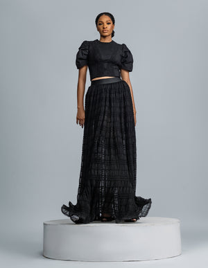 Cascade Skirt - Black