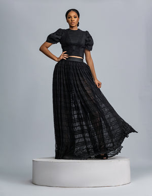 Cascade Skirt - Black