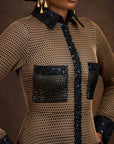 Grid Dress