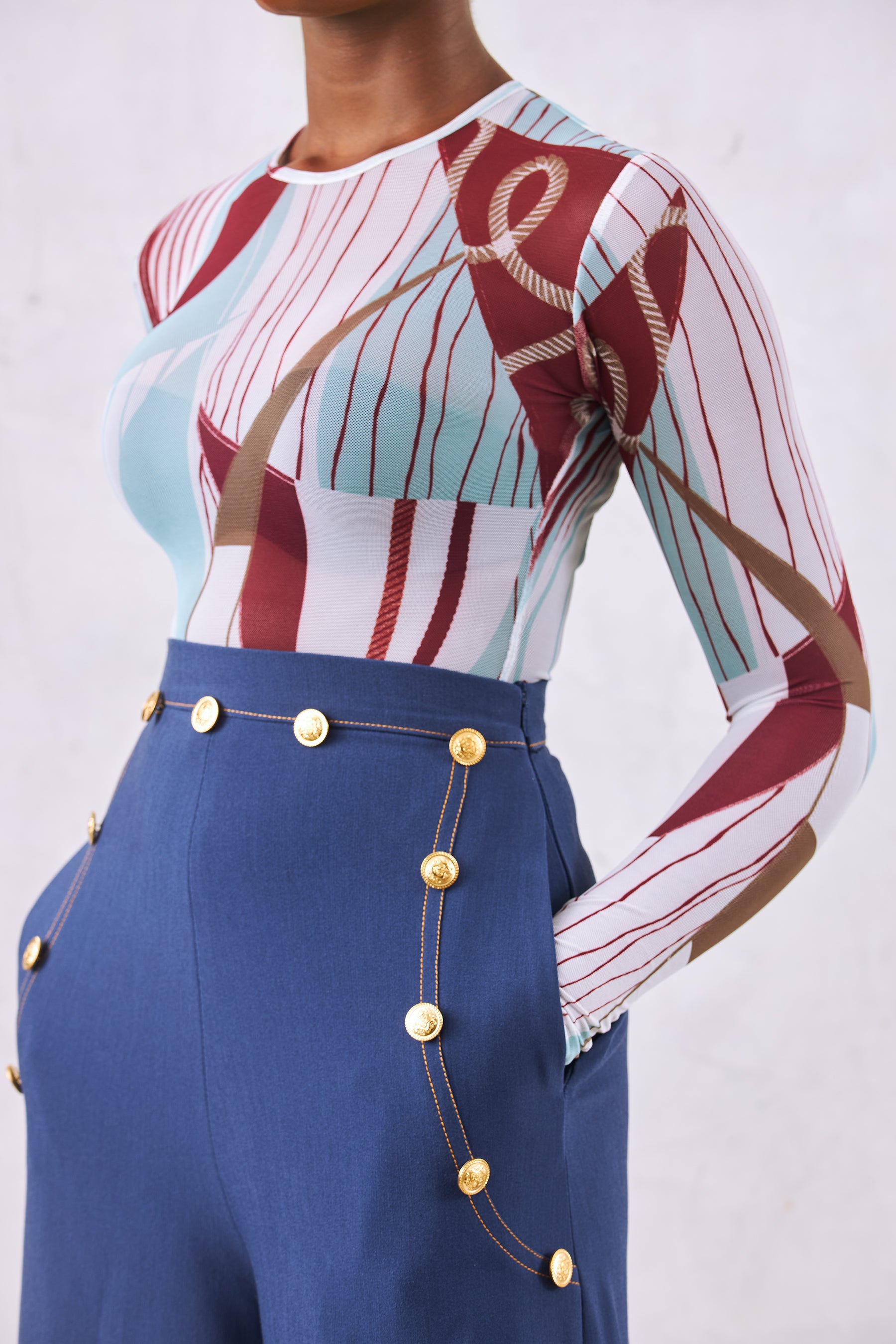 Sundial Bodysuit - Mint